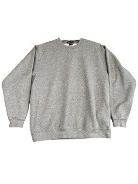 Lands' End Boys Youth Large 14-16 Tall Sweatshirt GraynFleece Crewneck Pullover